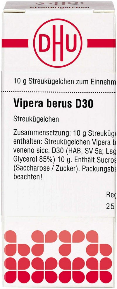 Dhu Vipera Berus D30 10 G Globuli