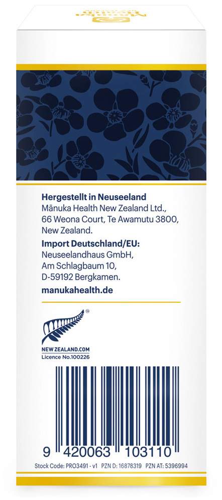 Manuka Health Mgo 250+ Manuka Honig Sirup 100 ml