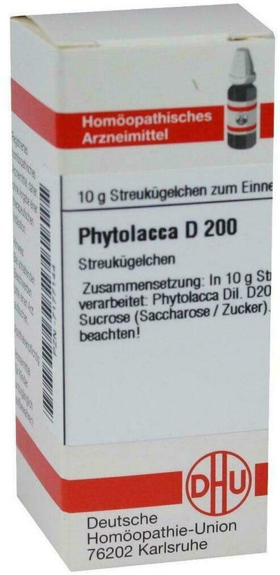 Dhu Phytolacca D200 Globuli