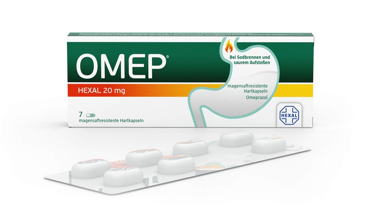 Omep Hexal 20 mg 7 magensaftresistente Kapseln