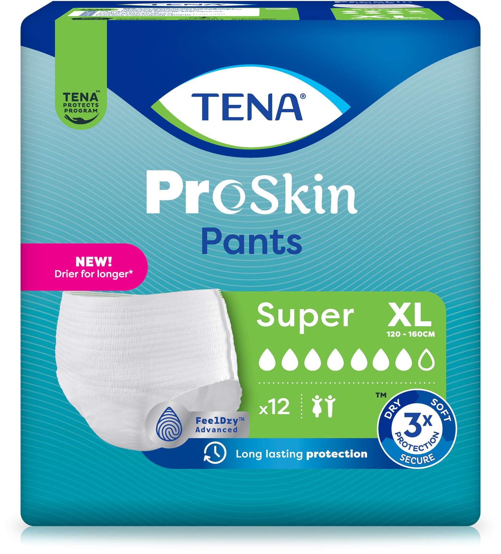 Tena Pants Super Xl Einweghose 4 X 12 Stück