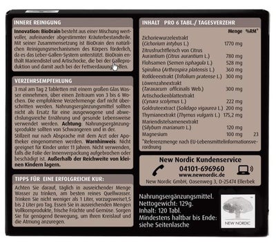 Biodrain 120 Tabletten