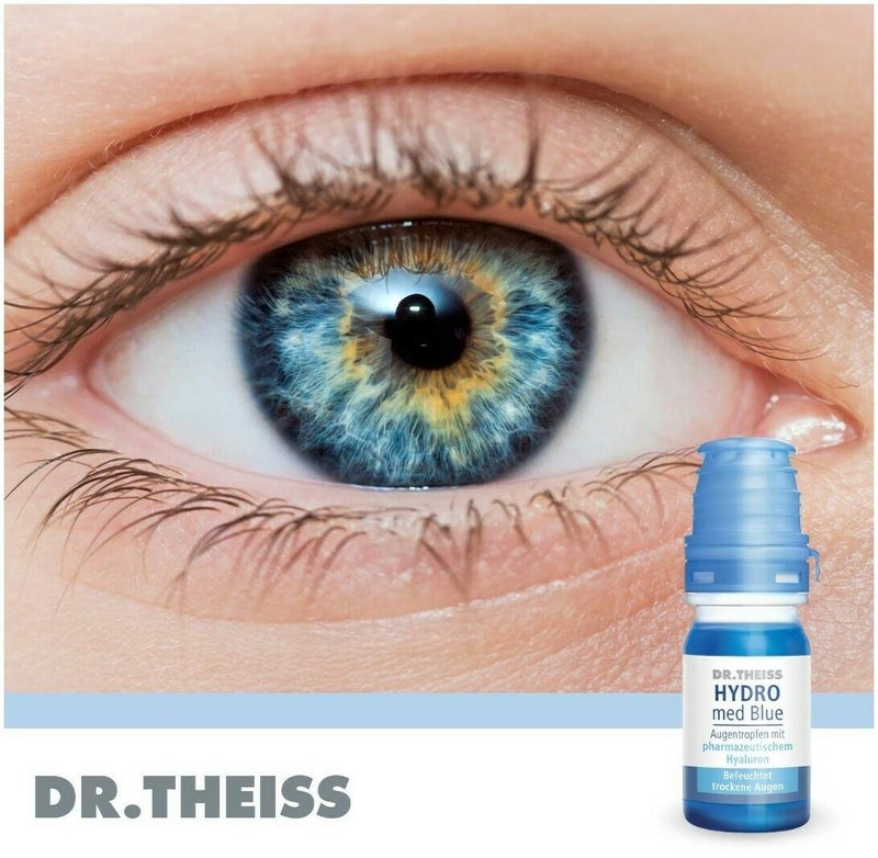 Dr. Theiss Hydro med Blue 10 ml Augentropfen
