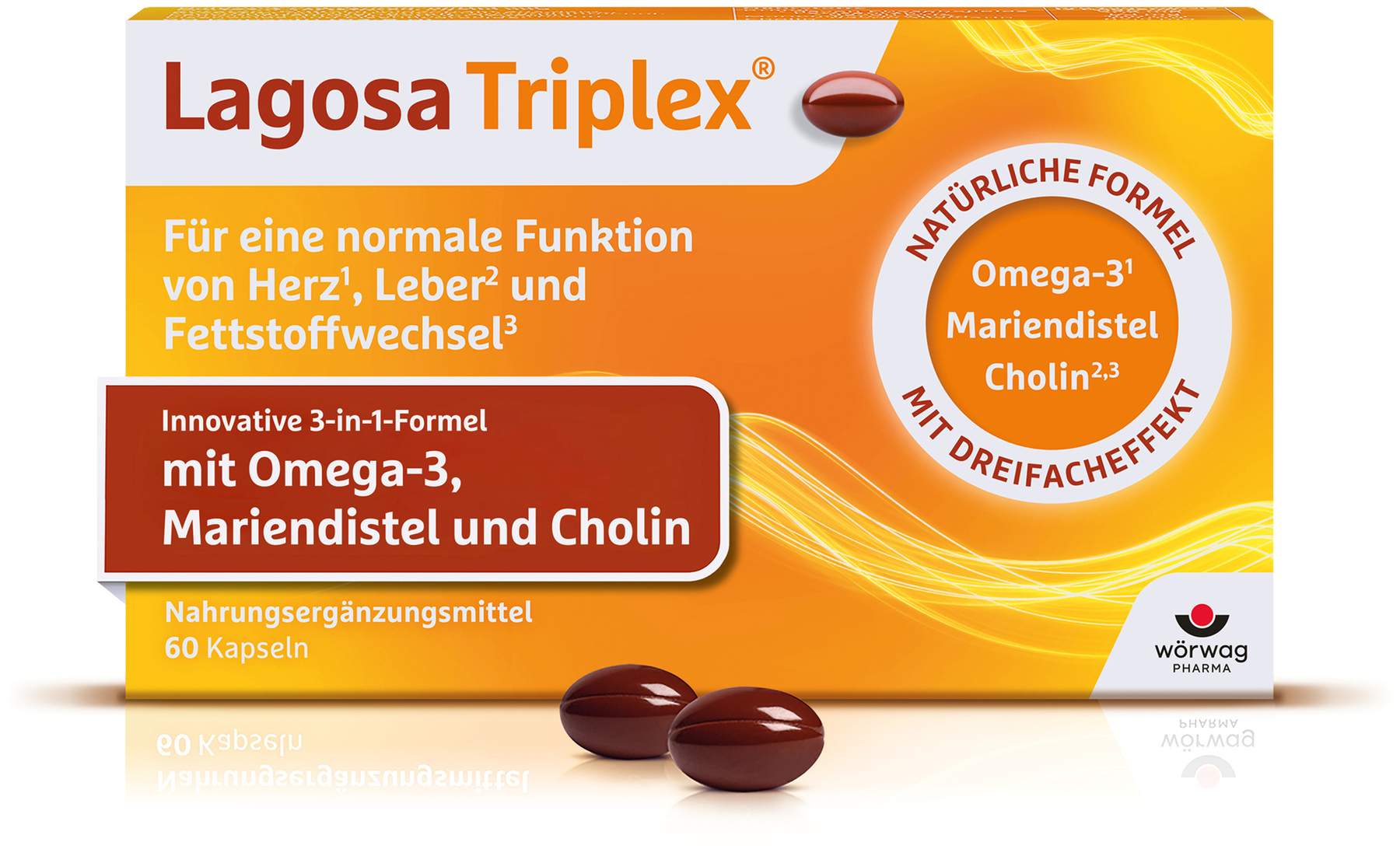 Lagosa Triplex 60 Weichkapseln