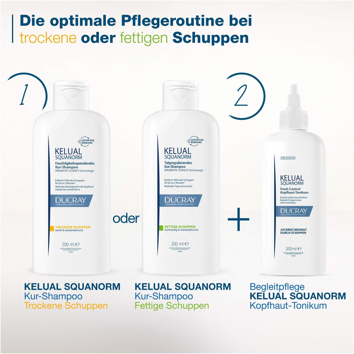 Ducray Kelual Squanorm Kopfhaut Tonikum 200 ml