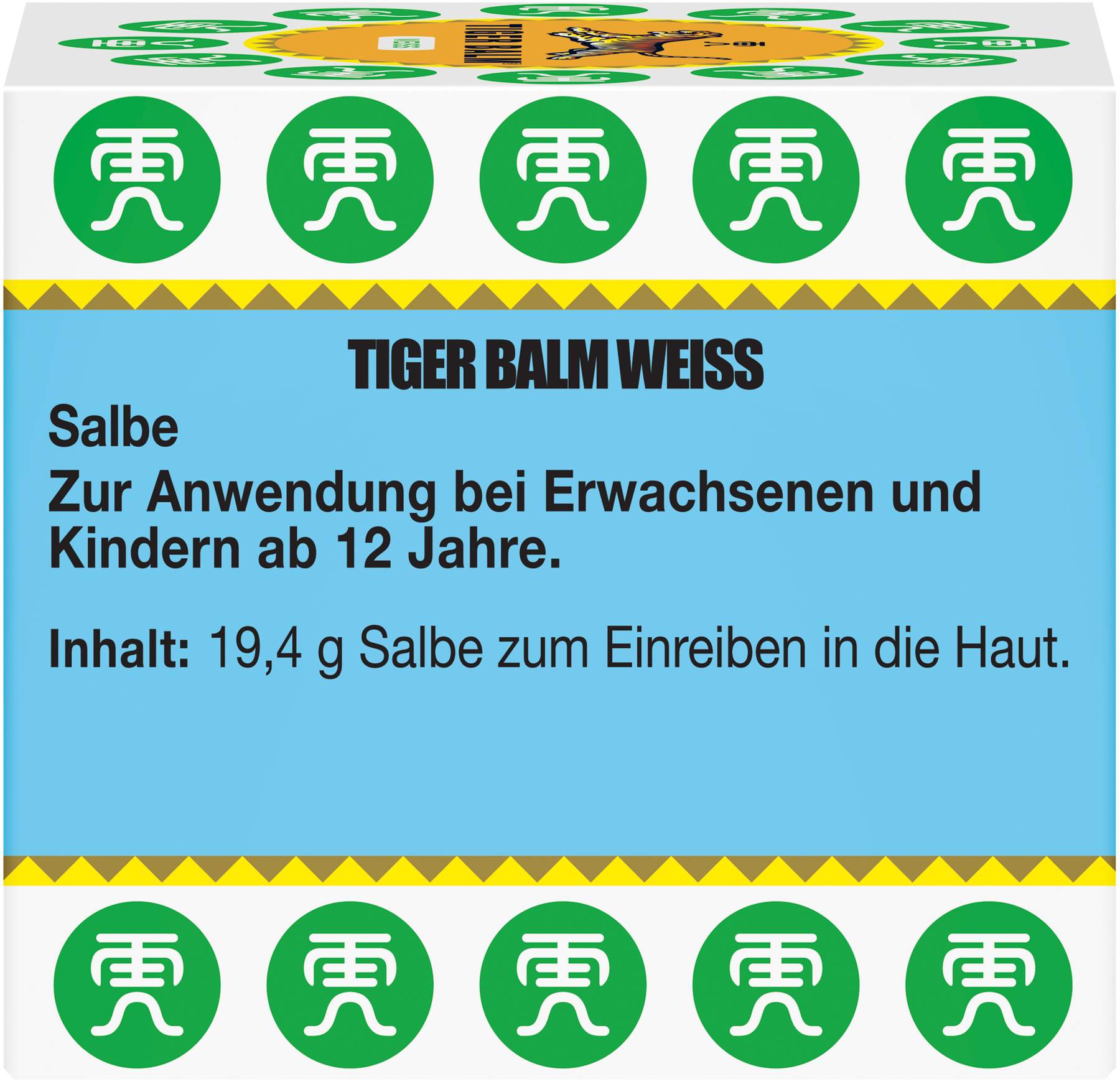 Tiger Balm weiß 19,4 g salbe
