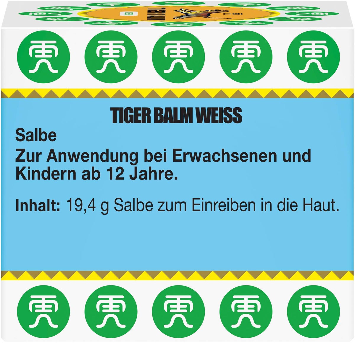 Tiger Balm weiß 19,4 g salbe