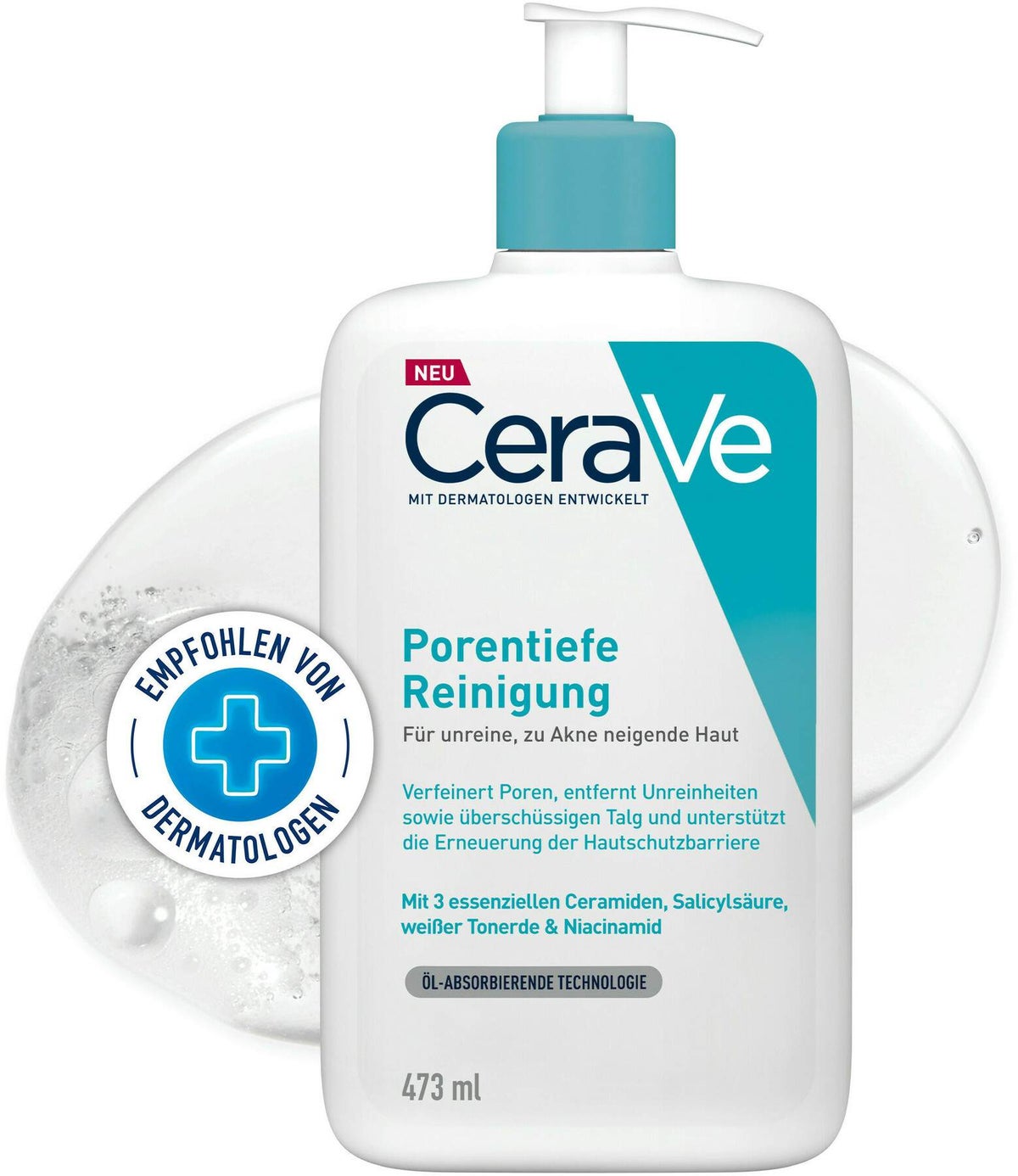 Cerave porentiefe Reinigung 473 ml Gel