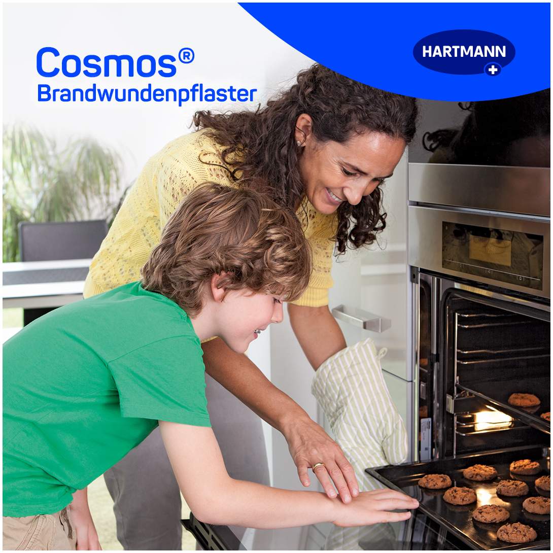Cosmos 8 Brandwundenpflaster 43 mm X 68 mm