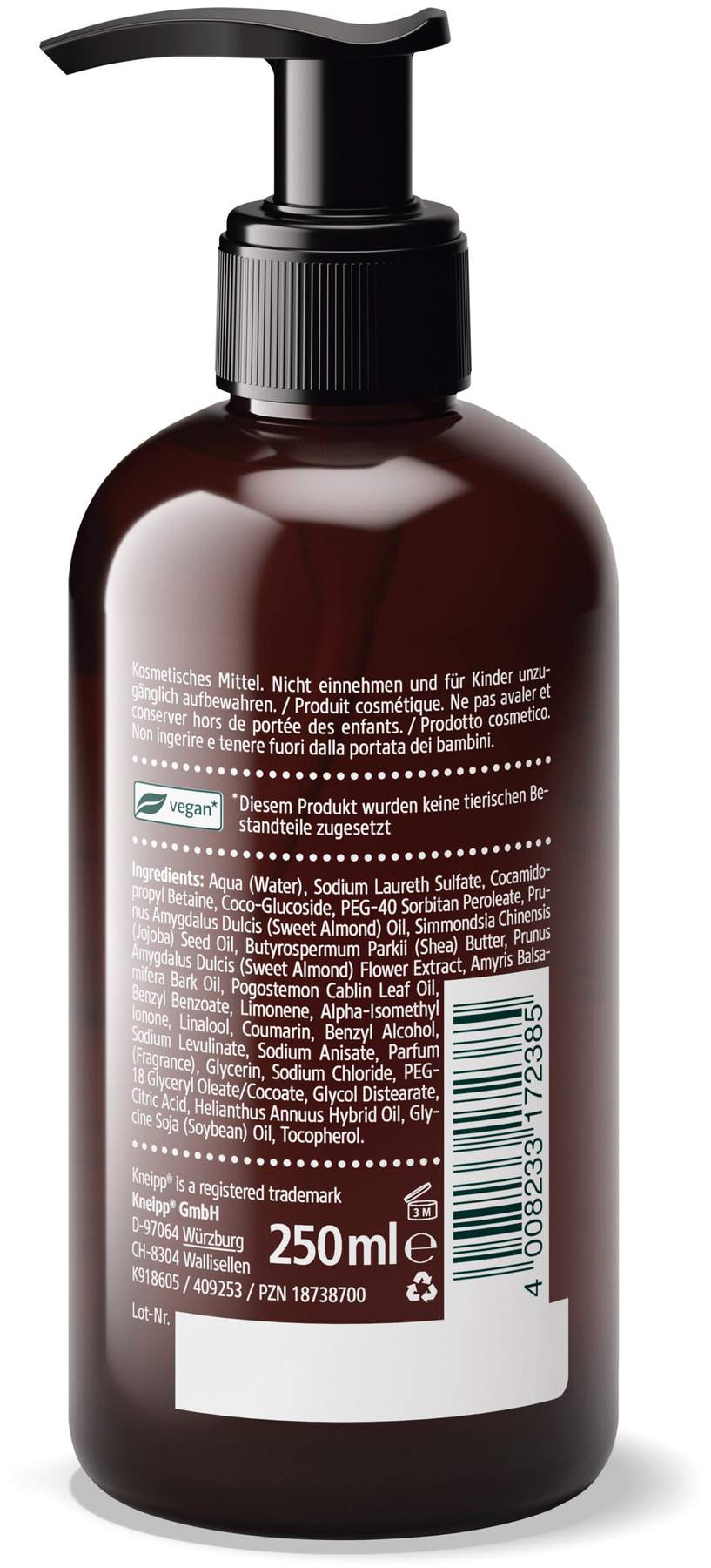 Kneipp Cremeseife Mandelblüte 250 ml