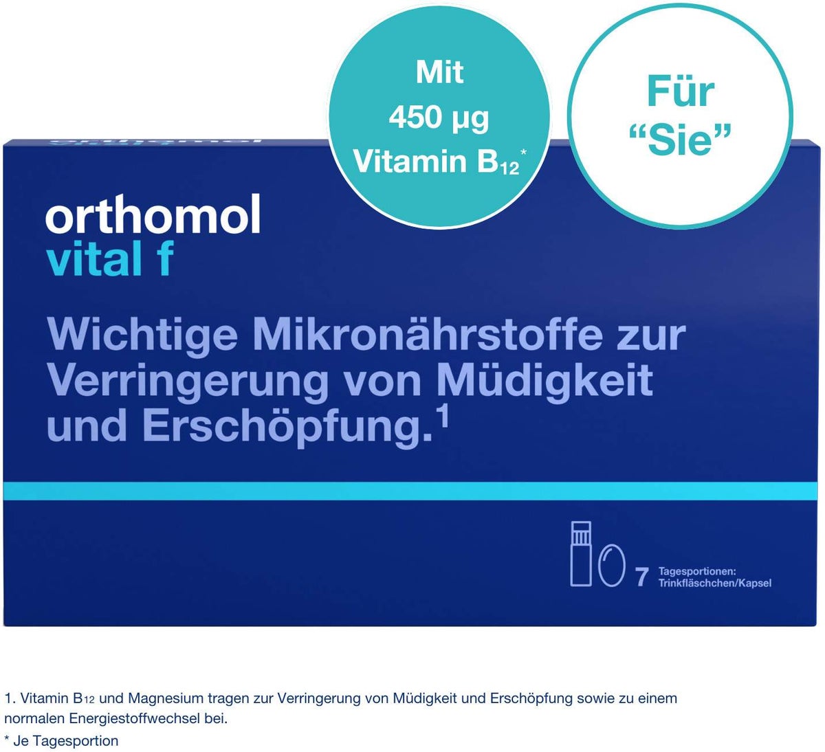Orthomol Vital F 7 Trinkfläschchen