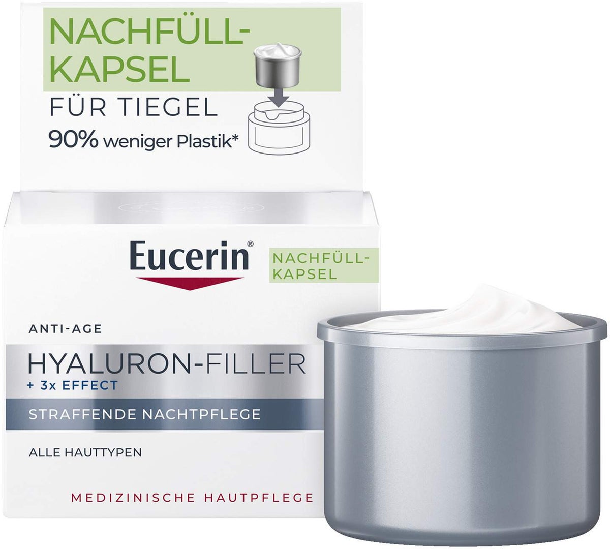Eucerin Anti Age Hyaluron Filler Nachtpflege Refill 50 ml