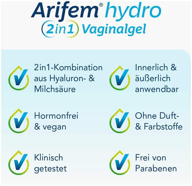 Arifem Hydro 2in1 Vaginalgel 30 ml