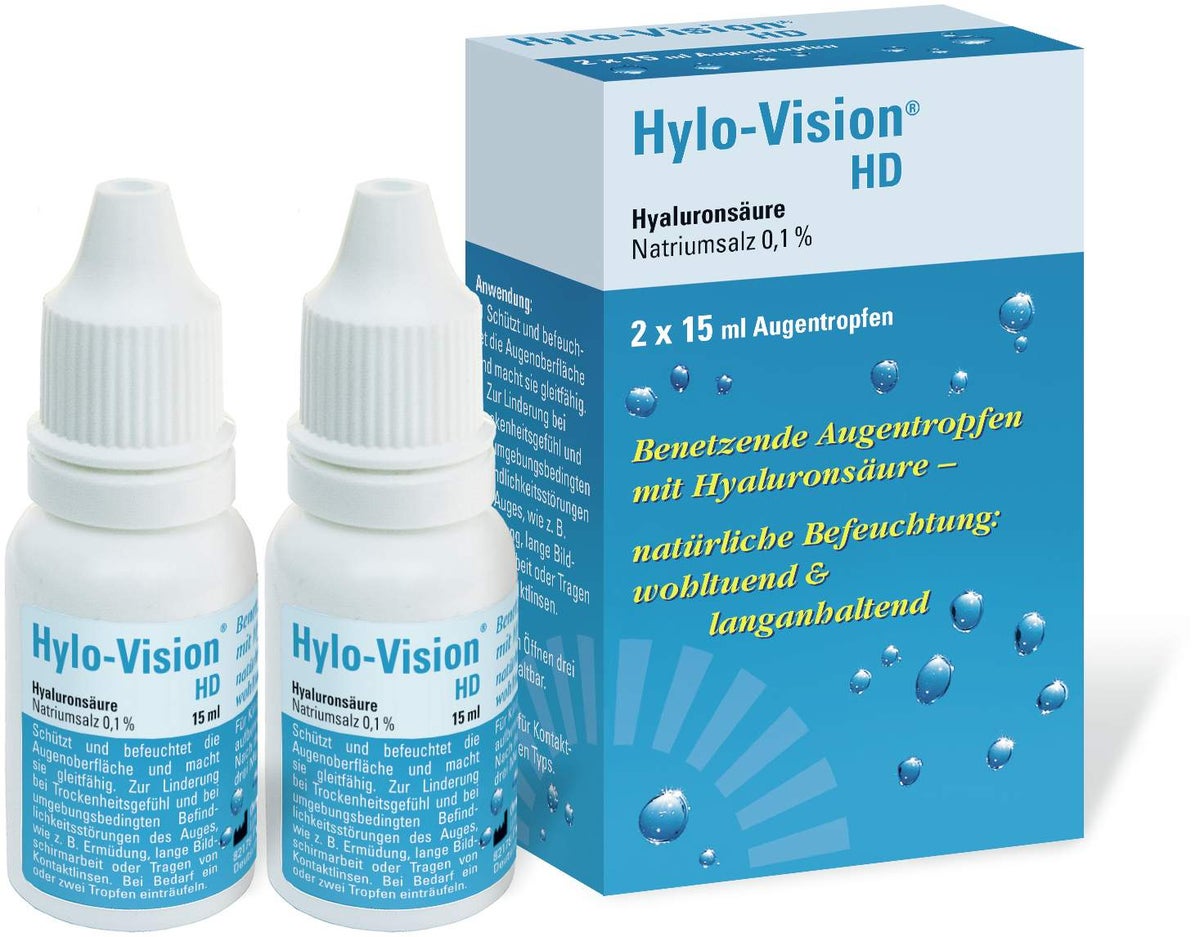 Hylo Vision HD 2 x 15 ml Augentropfen