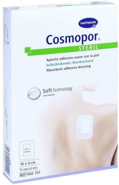 Cosmopor Steril 6 X 10 cm 5 Pflaster