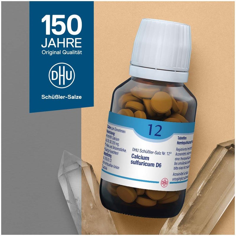 DHU Schüßler-Salz Nr. 12 Calcium sulfuricum D6 200 Tabletten
