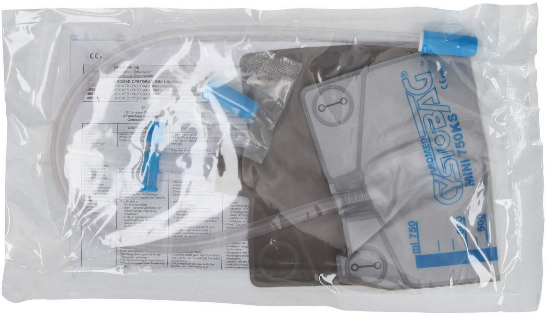 Uromed Cystobag Mini 750 ml Ks 10 Stück