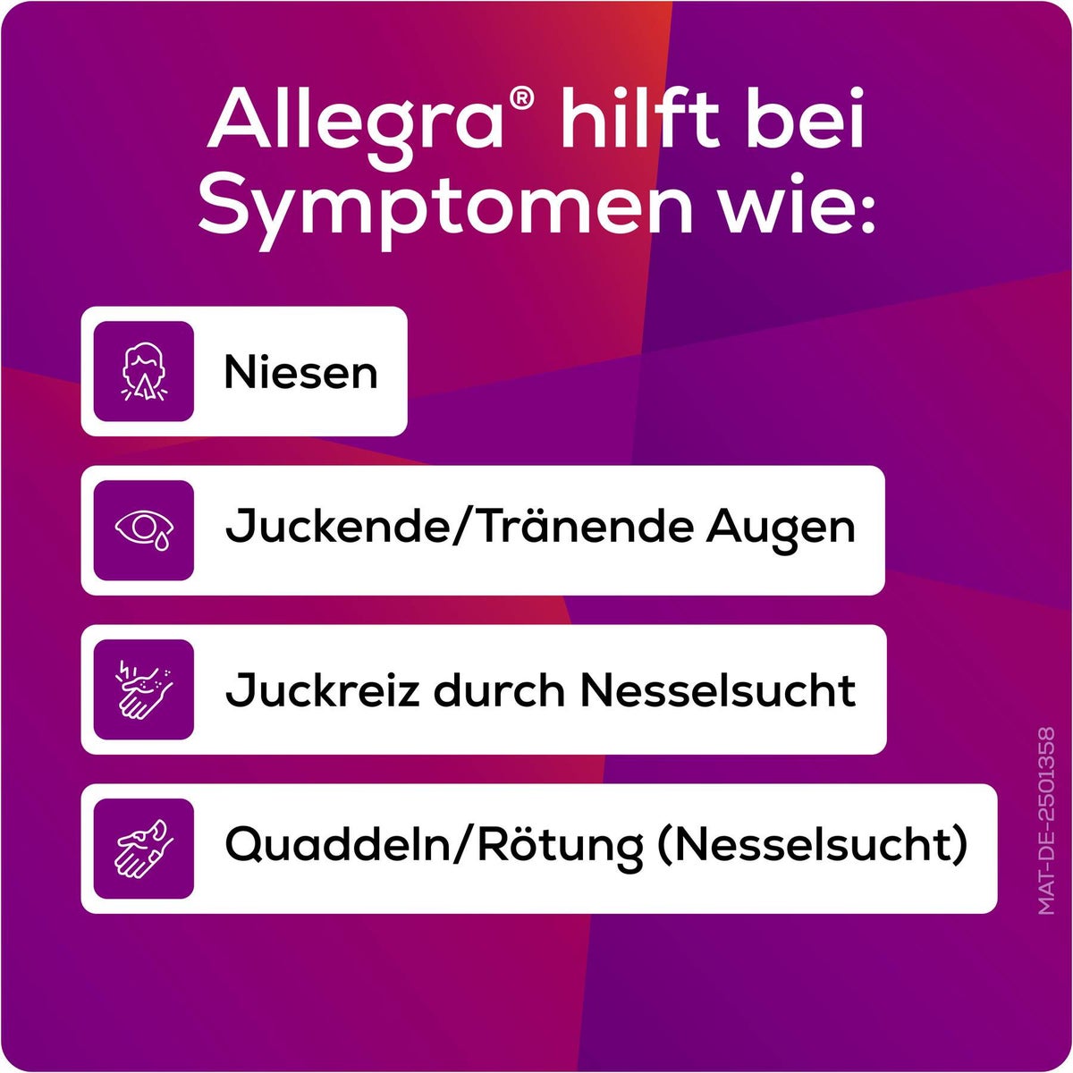Allegra Allergietabletten 20 mg 6 Schmelztabletten