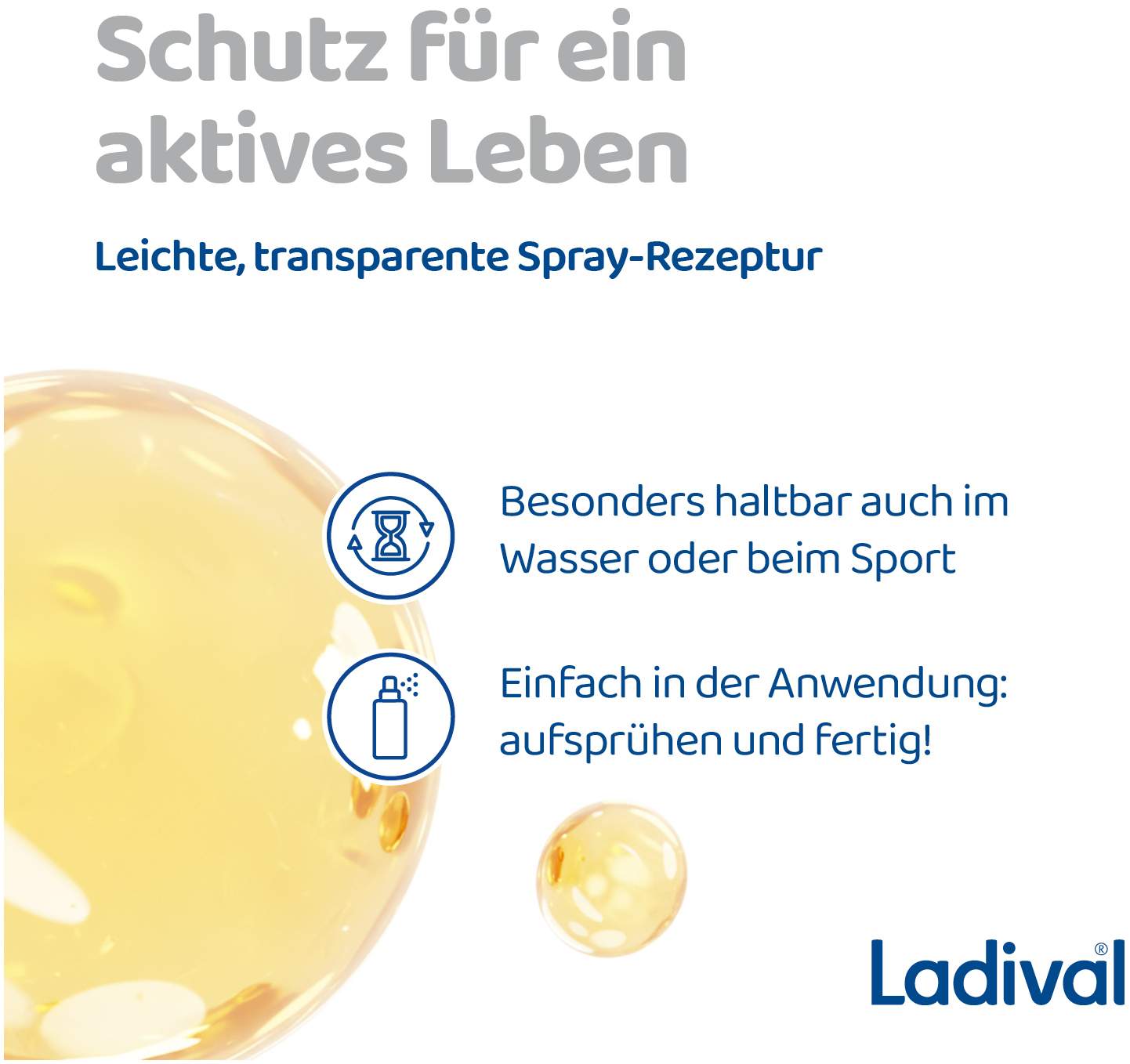 Ladival Aktiv Sonnenschutz-Spray LSF 50+ 150 ml