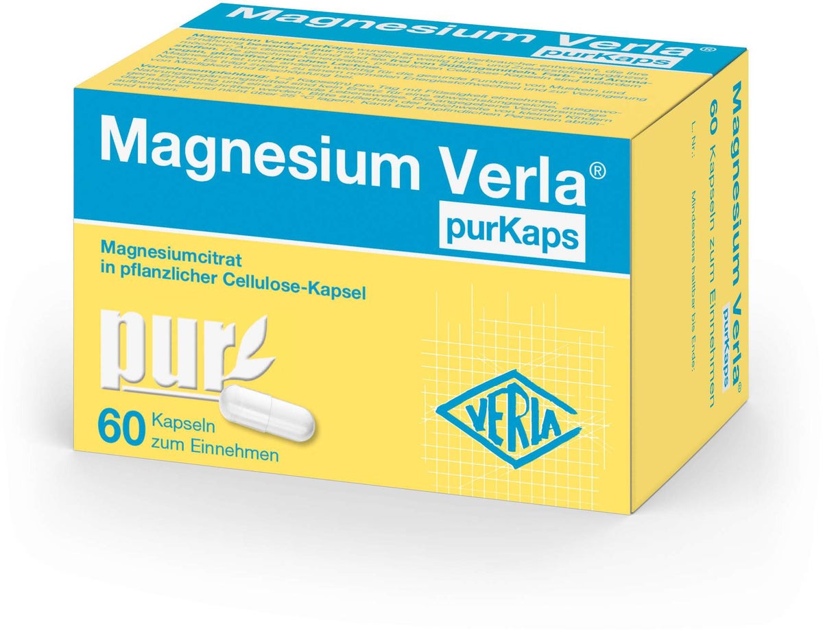 Magnesium Verla purkaps 60 Kapseln