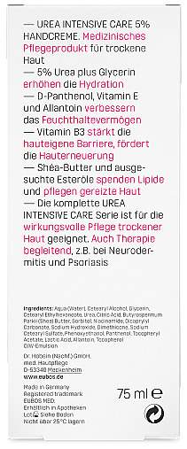 Eubos Trockene Haut Urea 5% Handcreme 75 ml Creme