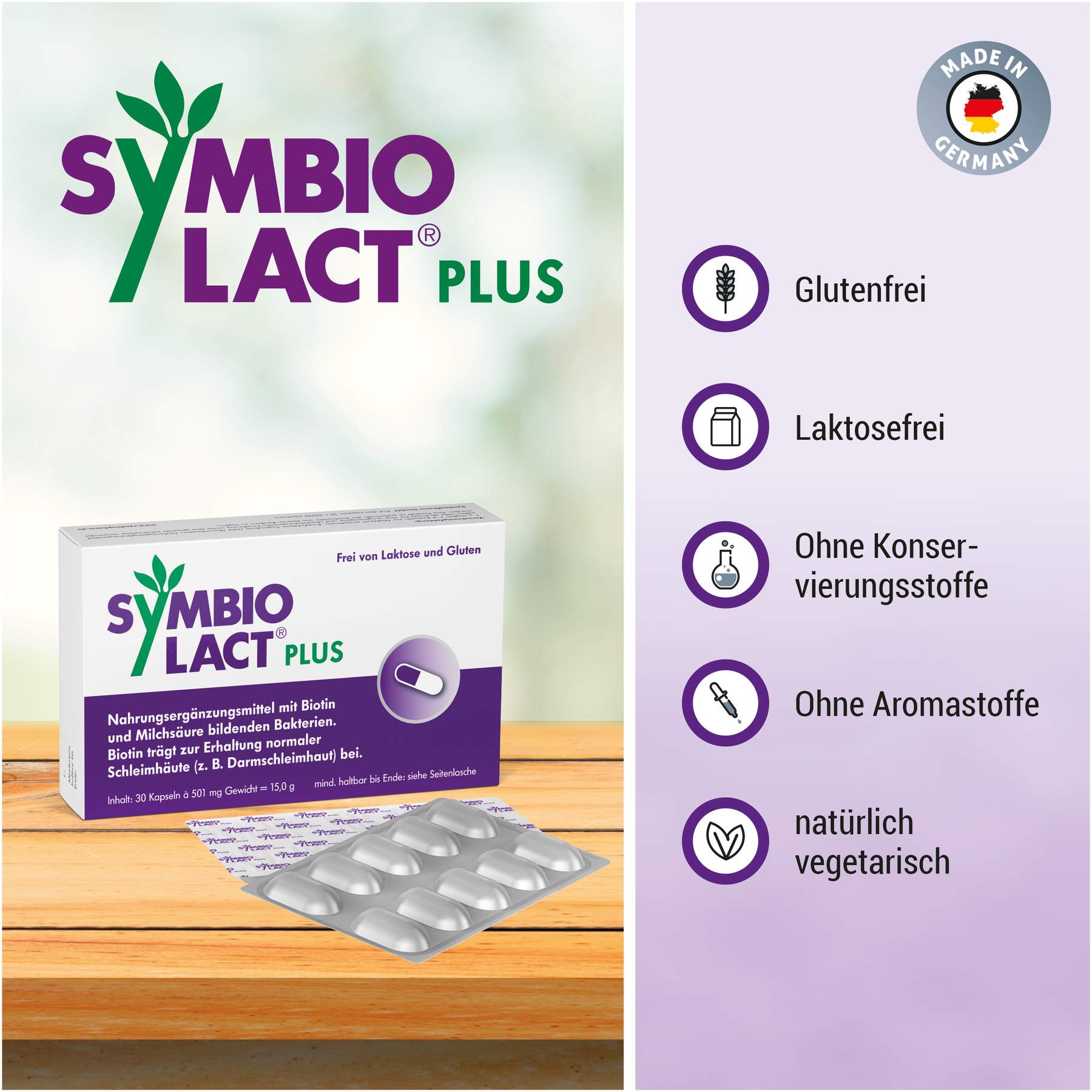 Symbiolact Plus 30 Kapseln