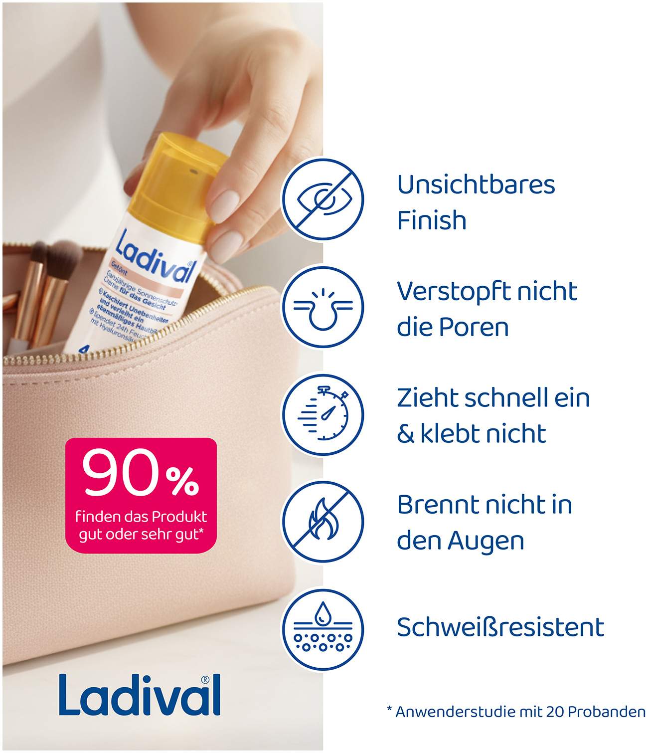 Ladival Sonnenschutz-Gel getönt LSF 50+ 50 ml