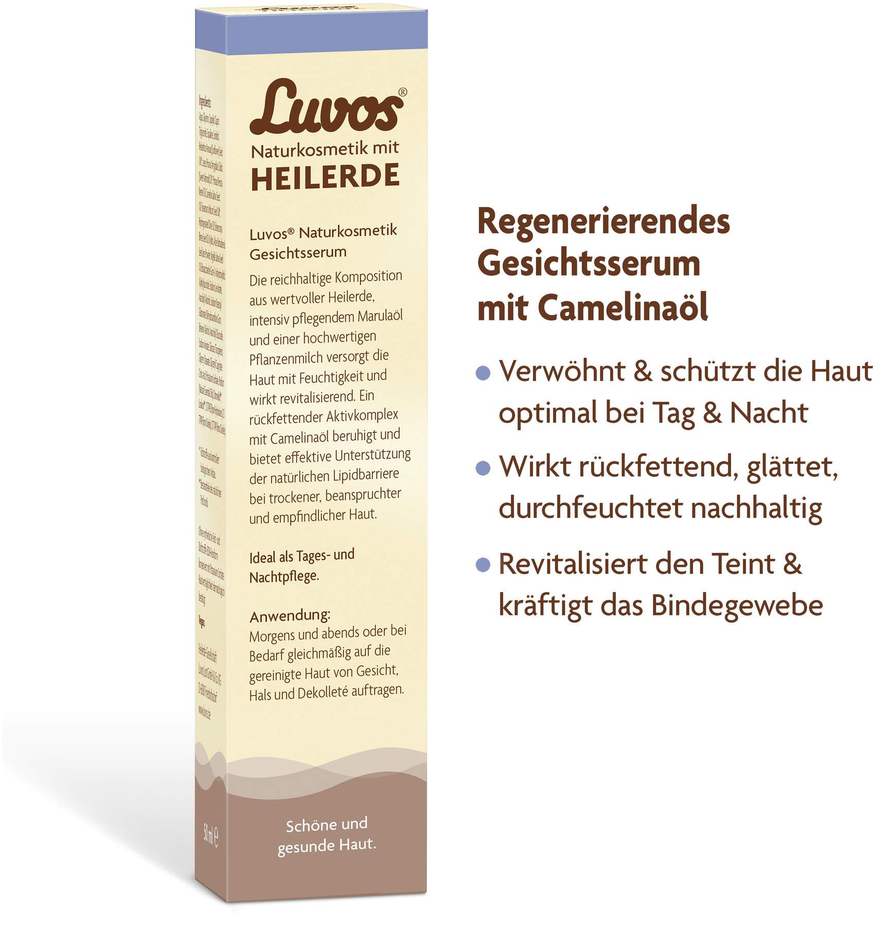 Luvos Naturkosmetik Gesichtsserum Intensivpflege 50 ml