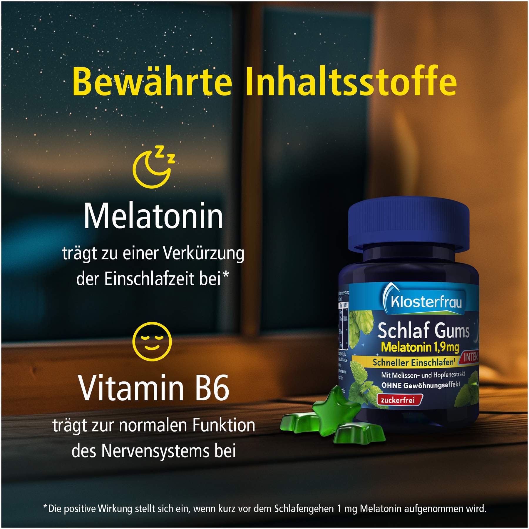 Klosterfrau Schlaf Gums 30 Kaudragees