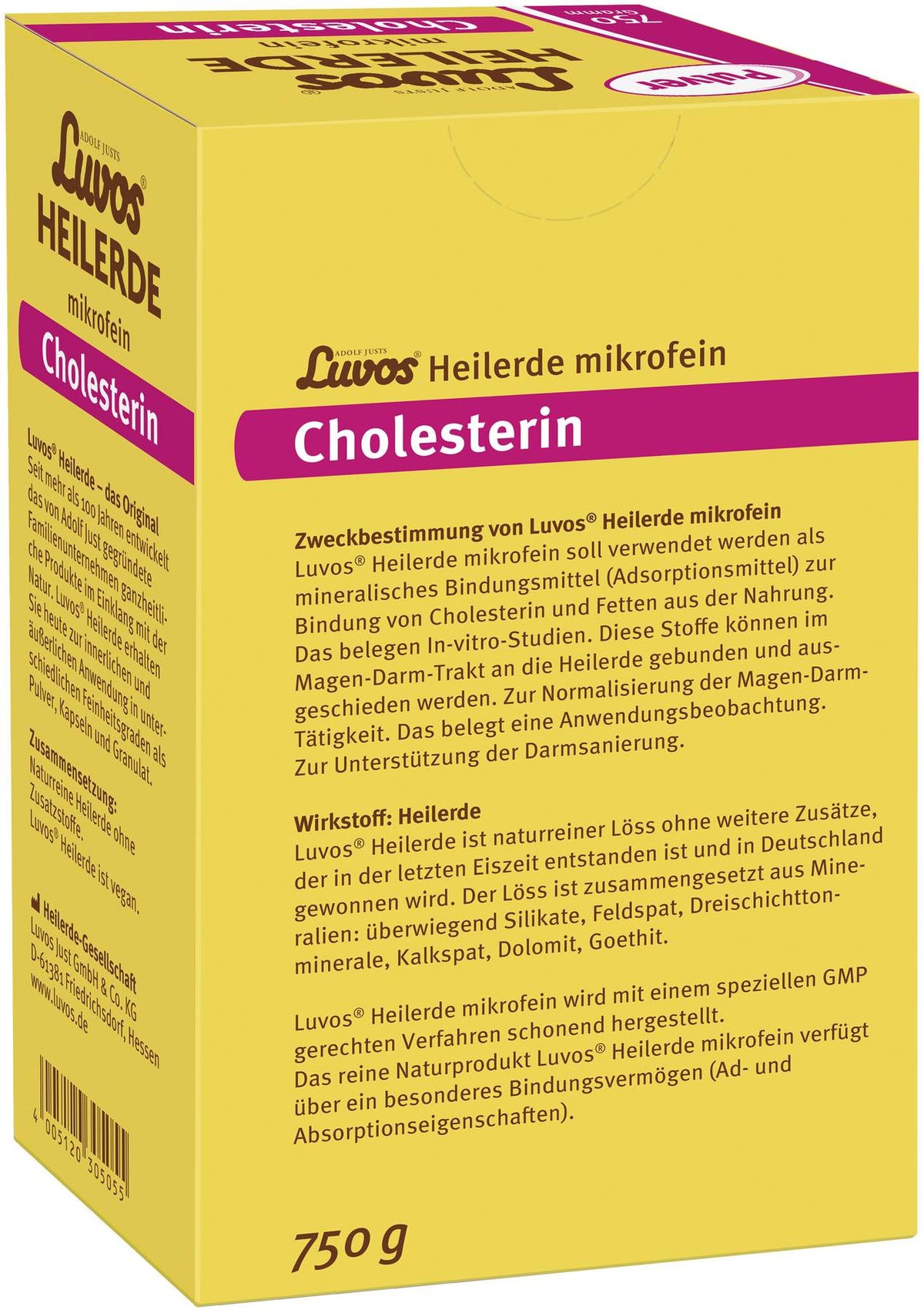 Luvos Heilerde Mikrofein Pulver zum Einnehmen 750 G
