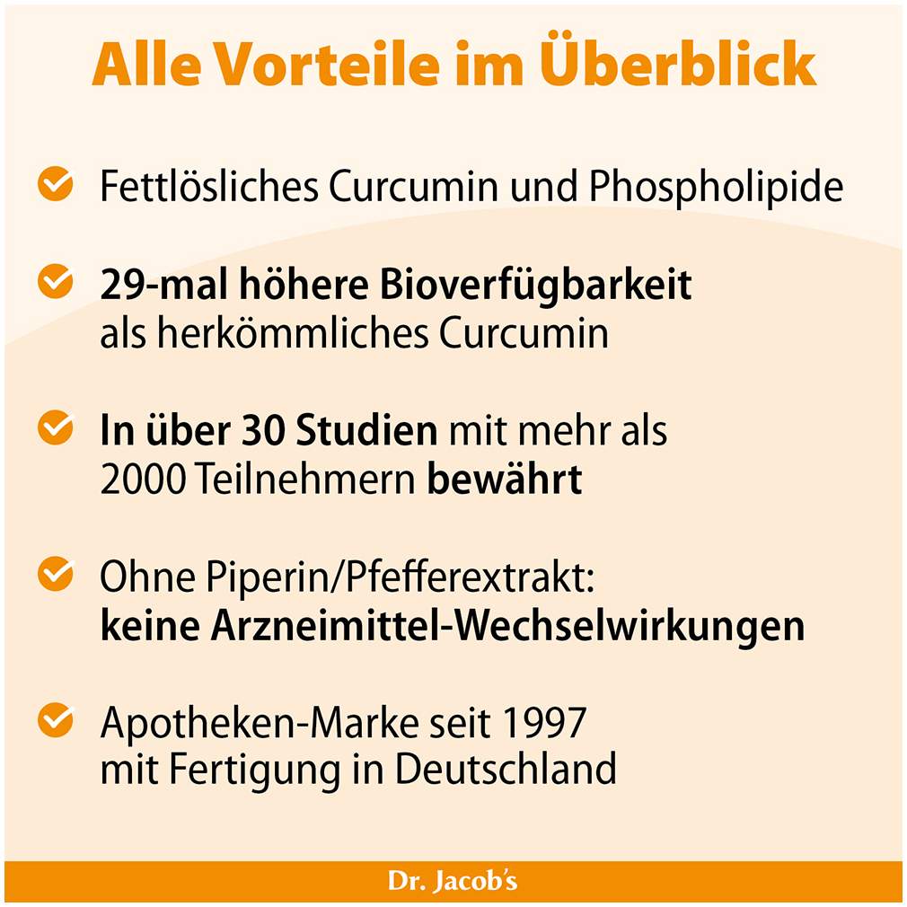 Curcumin Phospholipid Dr.Jacob s 60 Kapseln