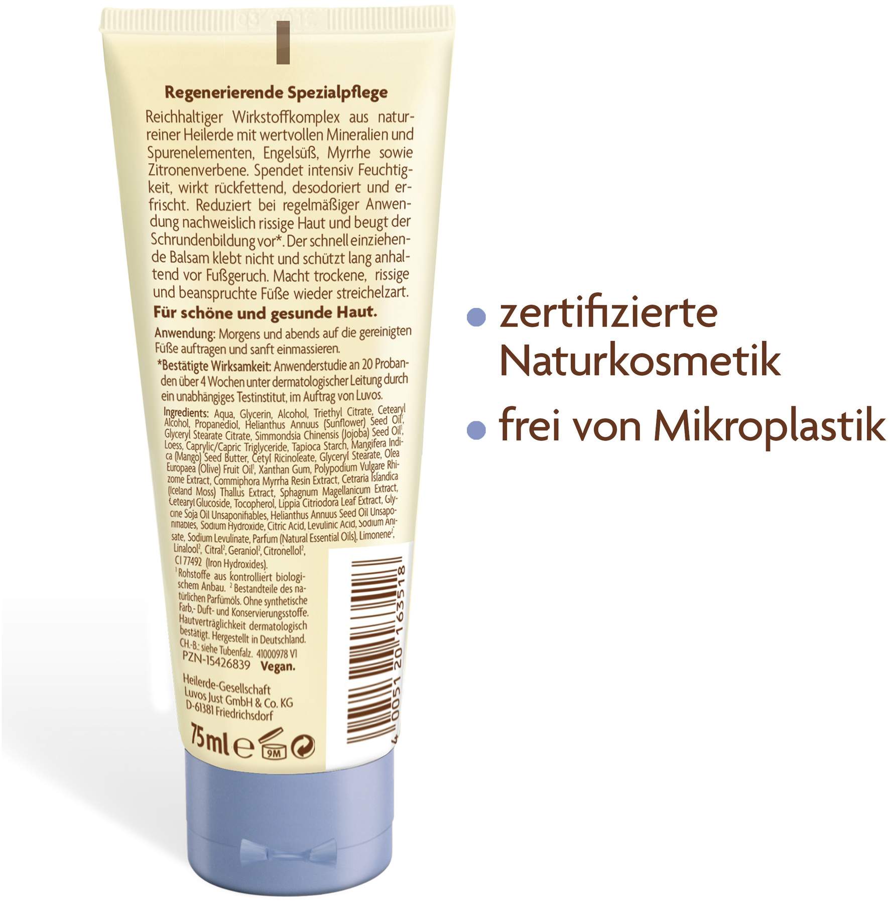 Luvos Heilerde Fußbalsam 75 ml