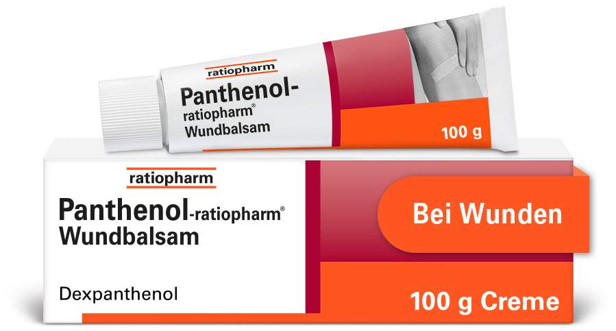 Panthenol-ratiopharm Wundbalsam 100 g Creme