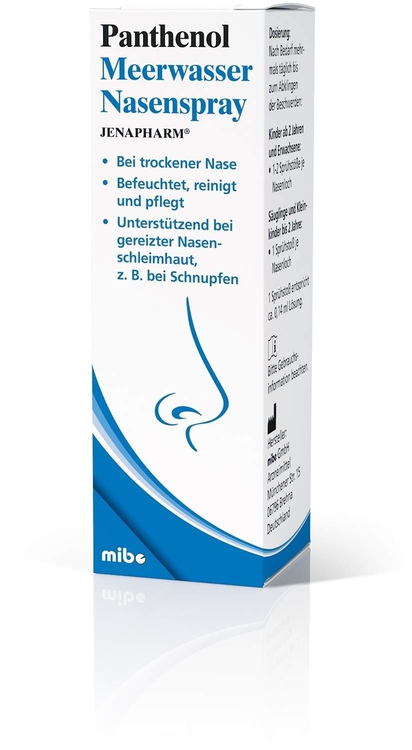 Panthenol Jenapharm Meerwasser 20 ml Nasenspray