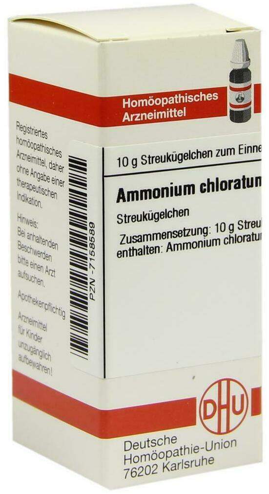 Dhu Ammonium Chloratum D12 Globuli