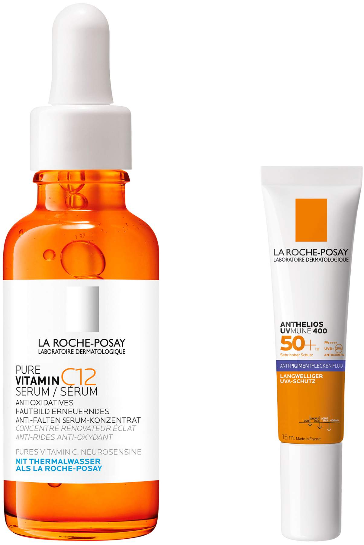 La Roche Posay Pure Vitamin C12 Serum 30 ml + gratis Anthelios Anti-Pigment Fluid 15 ml