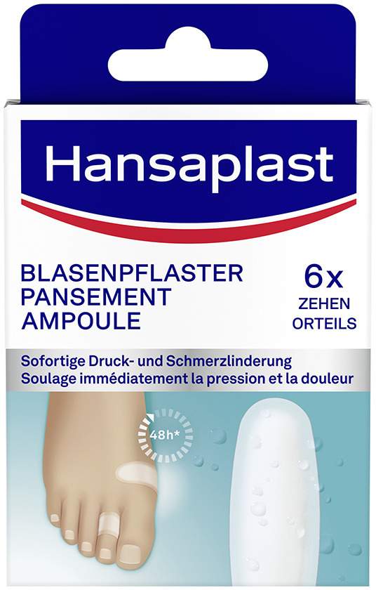 Hansaplast 6 Blasenpflaster Klein