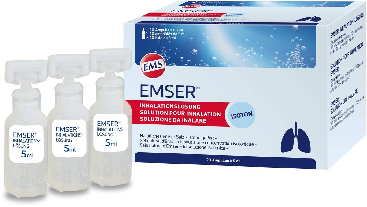 Emser Inhalationslösung 20 x 5 ml Ampullen