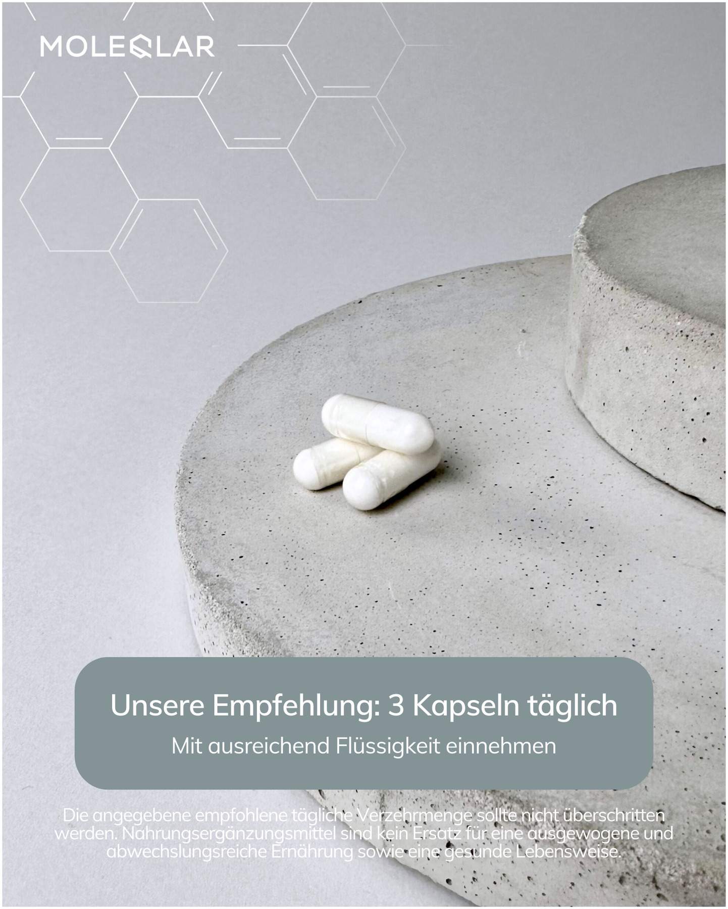 MoleQlar Magtein Magnesium-L-Threonate 90 Kapseln