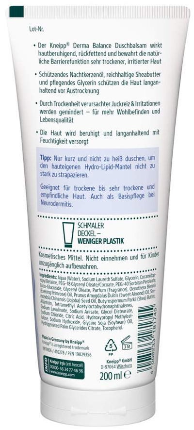 Kneipp Derma Balance Beruhigender Duschbalsam 200 ml