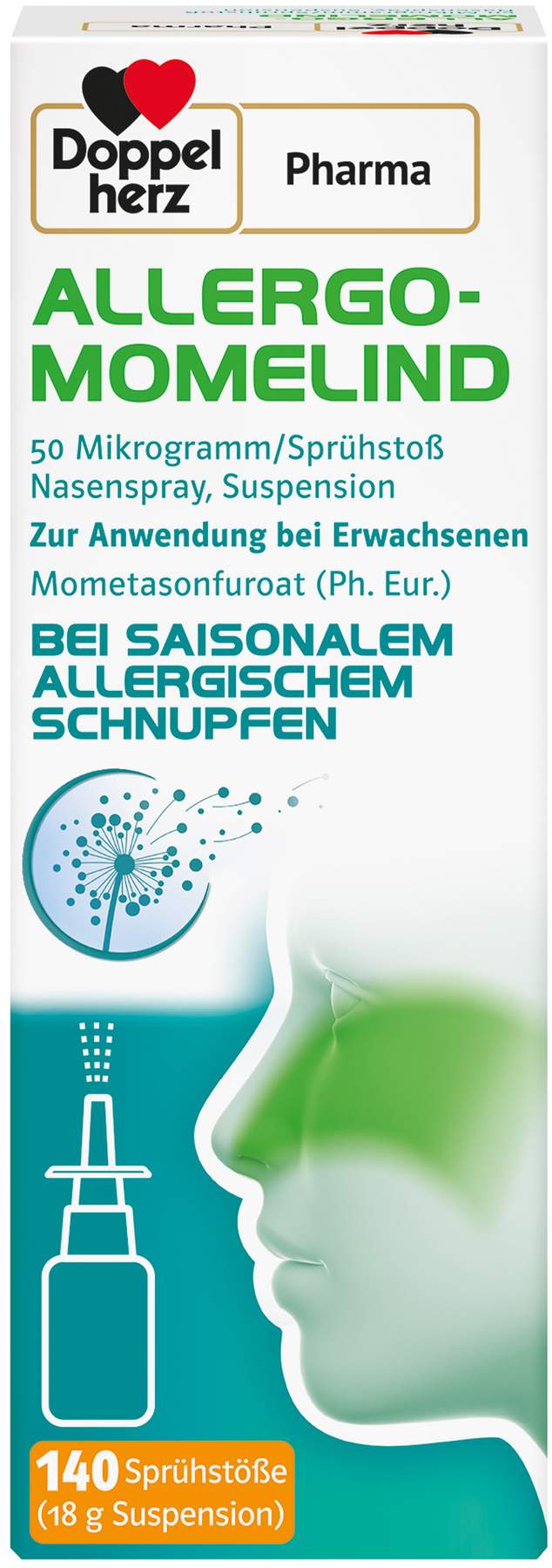 Allergo - Momelind Doppelherz Pharma 18 g Nasenspray