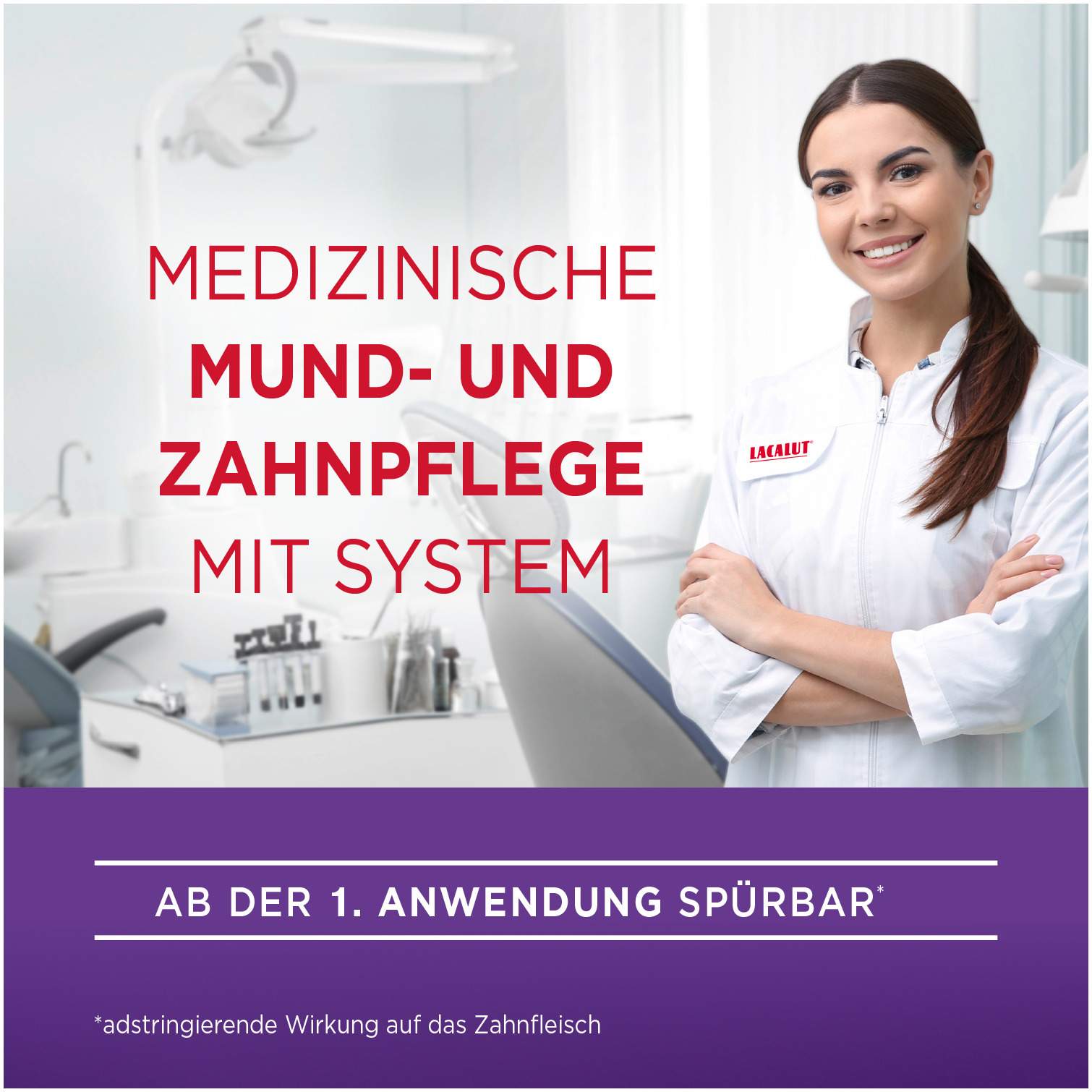 Lacalut aktiv Zahnfleischschutz & gesunder Zahnschmelz 75 ml