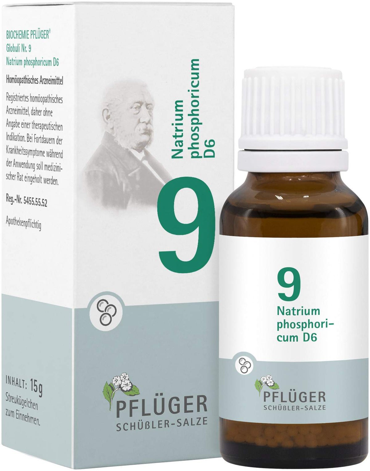 Biochemie Pflüger Nr. 9 Natrium Phosphoricum D6 15 G Globuli