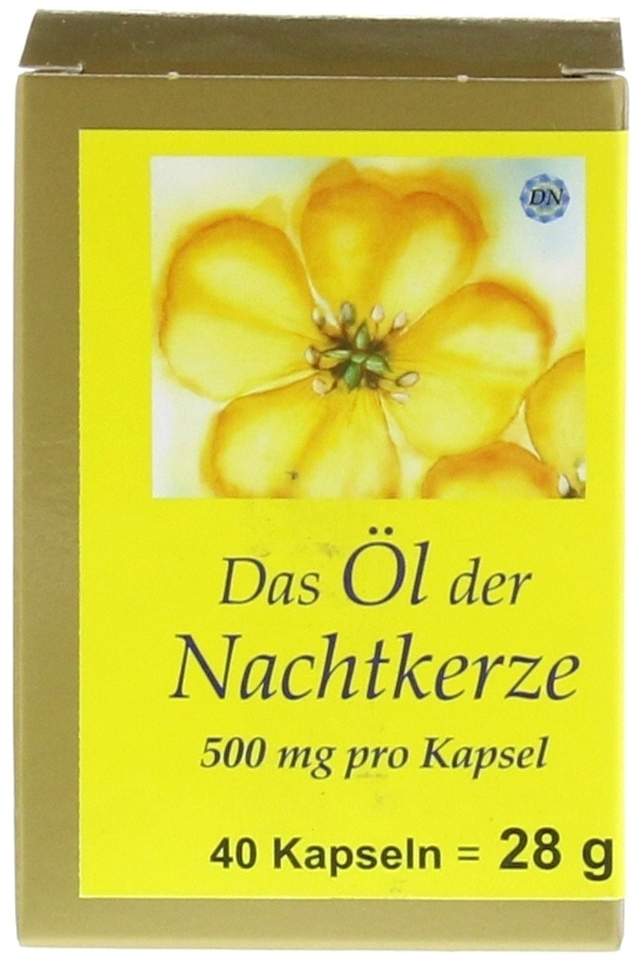 Nachtkerzenöl 500 mg 40 Kapseln