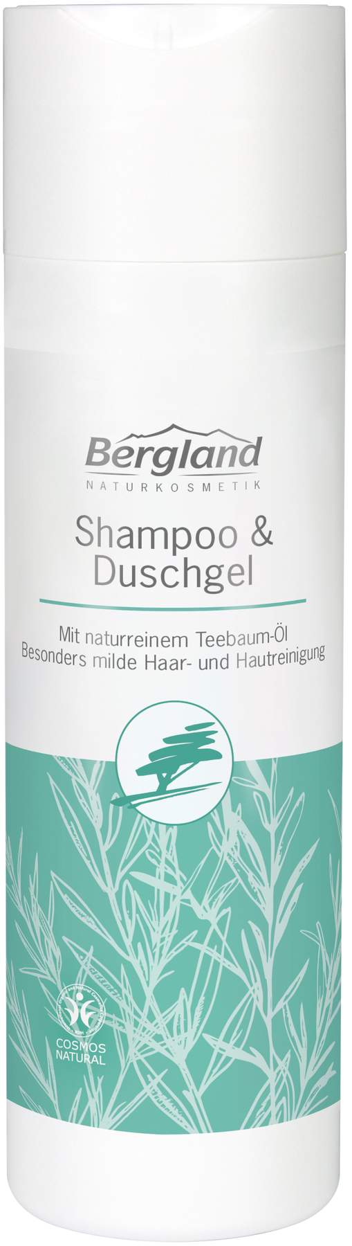Teebaum Shampoo + Duschgel Bergland Tube 200 ml