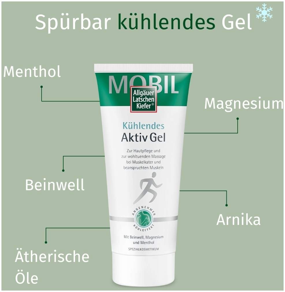 Allgäuer Latschenkiefer Kühlendes Aktiv Gel 200 ml