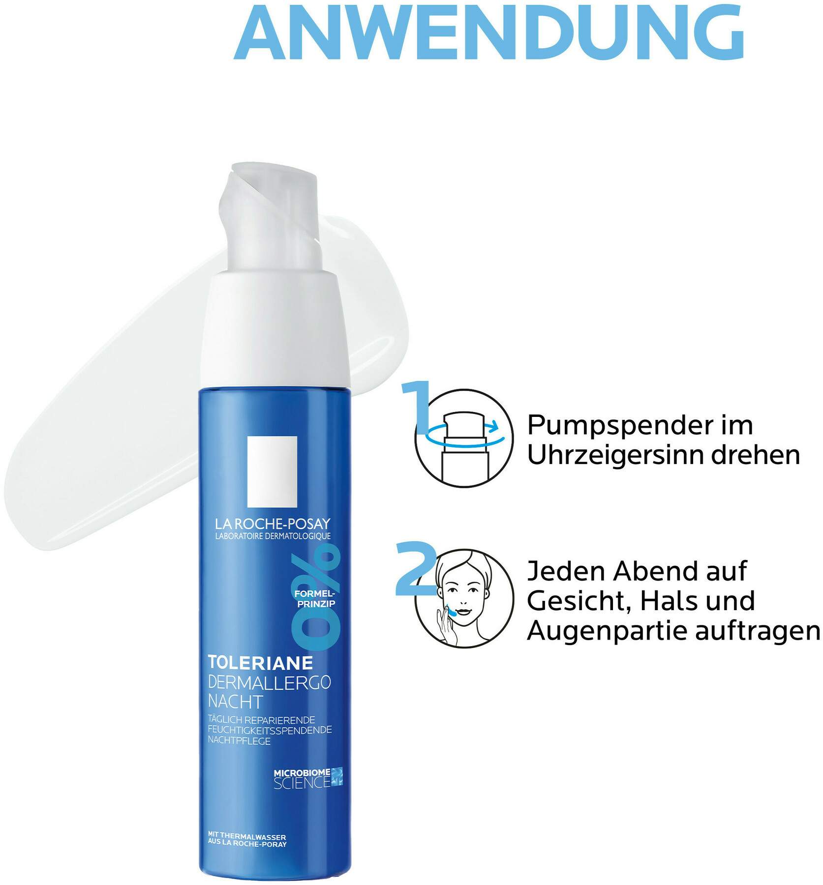 La Roche Posay Toleriane Dermallergo Nachtcreme 40 ml
