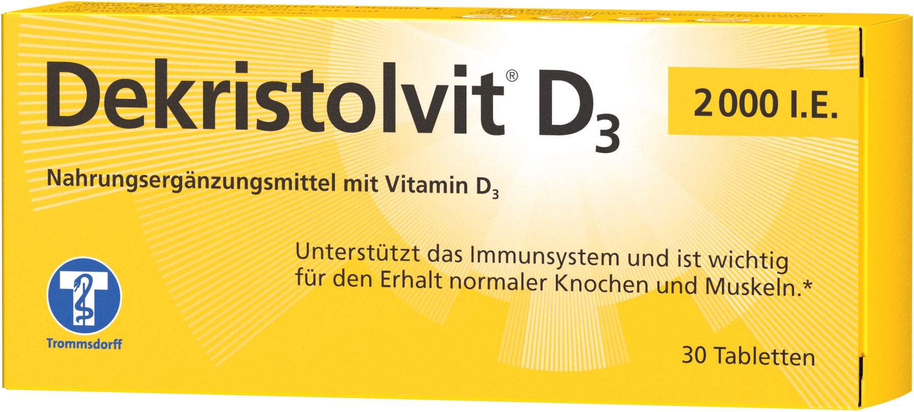 Dekristolvit D3 2.000 I.E. 30 Tabletten