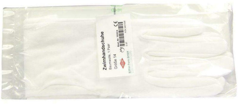 Handschuhe Op Baumwolle Gr. 14