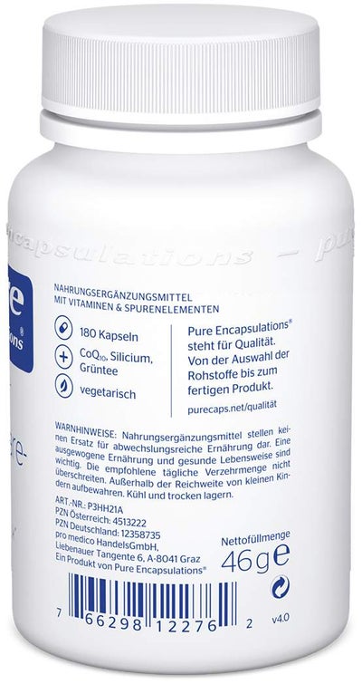 Pure Encapsulations Haut-Haare-Nägel 180 Kapseln